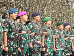 Danlantamal V Hadiri Apel Gelar Pasukan Gerakan Pemuda Ansor dan Banser serta Pelantikan Pimpinan Wilayah GP Ansor Jawa Timur