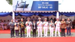 Lantamal V Sambut Kedatangan Kapal Perang Angkatan Laut Filipina BRP Tarlac 601