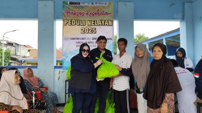 Sukses ! 150 Nelayan Sontohlaut ditangani Pada Baksos Kesehatan Peduli Nelayan YBSI dan MPM Honda Jatim