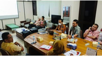 Diskominfo Hadiri Rakor Penyusunan Rekomendasi Evaluasi Pelimpahan Kewenangan Wali Kota kepada Camat