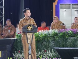 Wagub Emil Dardak Paparkan Konsep Jatim Gerbang Baru Nusantara di Halal Bihalal ASN Pemprov