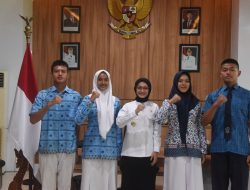 Empat Calon Paskibraka Kota Kediri Ikuti Seleksi di Tingkat Provinsi Jawa Timur, Mbak Wali Beri Motivasi dan Semangat