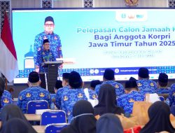 Korpri Jatim Lepas Keberangkatan 180 ASN Ke Tanah Suci
