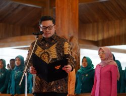 Pasca Dikukuhkan, Mas Dhito Sampaikan 3 Pesan Penting Bagi Pengurus dan Kader PKK