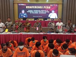Operasi Pekat II Semeru, Polda Jatim Ungkap 1.863 Kasus dan Berhasil Meringkus 2.307 TersangkaNon