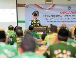 Dispendikbud Kabupaten Pasuruan Gelar Sosialisasi dan Deklarasi Pelaksanaan SPMB