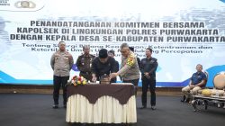 Jamin Keamanan Pembangunan Desa Pemdes dan Kepolisian tandatangani MoU Komitmen strategis