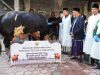 Bupati Lamongan Serahkan Sapi Kurban Bantuan Presiden RI ke Masjid Al Muttaqin
