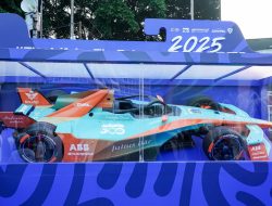 Ada Display Mobil Formula E di Bundaran HI
