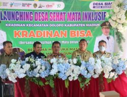 Desa Kradinan Kecamatan Dolopo Lakukan Penandatanganan Komitmen Bersama Atas dibentuknya Desa Sehat Mata