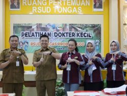 Peringati HAN, RSUD Tongas Berikan Pelatihan Dokter Kecil