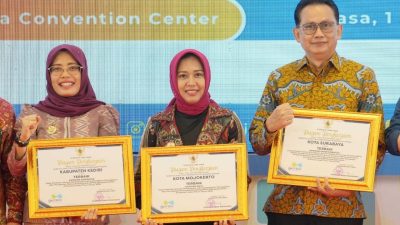 Prestasi Gemilang, Kota Mojokerto Raih Predikat Terbaik Dalam Penanganan Stunting Se-Jawa Timur