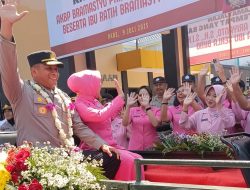 Pisah Sambut Kapolres Kediri, AKBP Bramastyo Gantikan AKBP Bimo Ariyanto