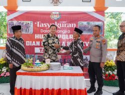 Peringati HUT PP POLRI Ke-26, Bupati Yes Ajak Jaga Kamtibmas Diera Globalisasi