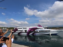 Langsung Menuju Pusat Kota, Kapal Cepat Banyuwangi-Denpasar Mulai Beroperasi