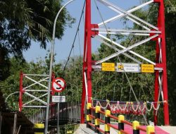 Bupati Nganjuk Resmikan Jembatan Gantung Brangkal, Akses Warga Kini Lebih Mudah