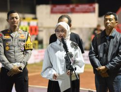 Mbak Wali Dorong Sportivitas Atlet Muda Saat Buka Turnament Terbuka Volly Putri Antar Club Se-Jatim Kawula Alit Cup I 2025