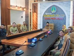 Wali Kota Pasuruan Ikuti Pelantikan Pamong Muda IPDN Secara Virtual di Madinah Command Centre