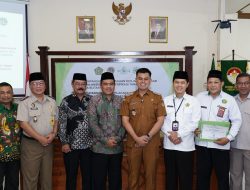 Hadir dalam Penandatanganan LASKAR, Walikota Blitar Apresiasi Sinergi Legalkan Ratusan Tanah Wakaf