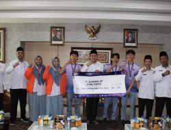 Bupati Rusdi Apresiasi 3 Pelajar MAN 1 Pasuruan Juarai Kompetisi Robotika Dunia