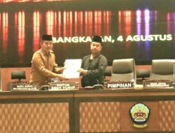 Wabup Bangkalan Sampaikan Nota Jawaban atas PU Fraksi DPRD Terkait Perubahan APBD 2025
