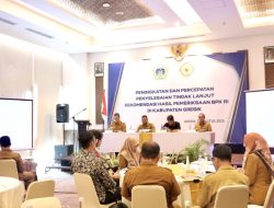 Pemkab Gresik Percepat Tindak Lanjut Rekomendasi BPK RI