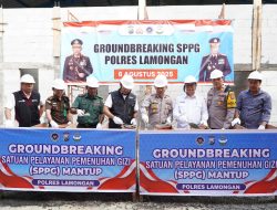 Bupati Lamongan Ikuti Groundbreaking SPPG Serentak Se Indonesia