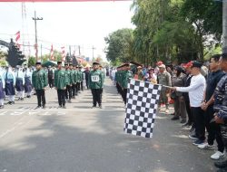 Lomba Gerak Jalan Tingkat SMA dan Umum di Bangkalan Ramai Disambut Masyarakat