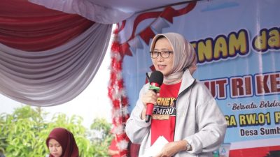 Jalan Sehat HUT RI Jadi Ajang Bupati Lumajang Perkuat Pesan Siskamling