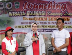 Kampung Lempeni, Living Laboratory Pemberdayaan Masyarakat, Resmi Diluncurkan Bupati Lumajang di Momen HUT ke-80 RI