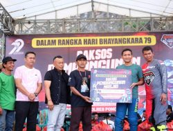 Kapolres Ponorogo Inisiasi 280 Pehobi Motor Trail Sokong Pembangunan Masjid NU Sampung