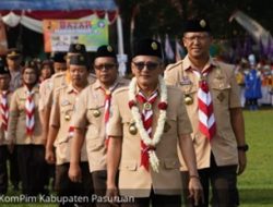 Gebyar Hari Pramuka ke-64, Kak Shobih Ajak Anggota Kwarcab Pasuruan Korwil Timur Pramuka Lebih Tangguh Hadapi Dinamika Sosial Yang Kian Kompleks.
