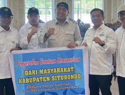 Bupati Situbondo Salurkan Bantuan Ke Korban Bencana Sumatra