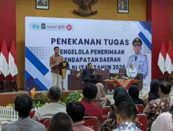 Wali Kota Blitar Berikan Penekanan Tugas Pengelola PAD Tahun 2026, Ingatkan Kepatuhan SOP Dan Regulasi