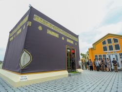 Ponorogo Punya Musala Replika Ka’bah Lengkap dengan Hijir Ismail dan Area Tawaf