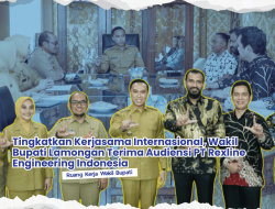 Tingkatkan Kerjasama Internasional, Wakil Bupati Lamongan Terima Audiensi PT Rexline Engineering Indonesia