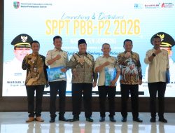 “Optimalkan Pendapatan Daerah, Bupati Jombang Launching Distribusi SPPT PBB P2 Tahun 2026 Dan Inovasi QR Code”