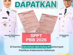 SPPT PBB Kota Kediri 2026 Telah Didistribusikan di Kantor Kelurahan Se-kota
