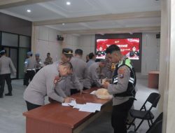 Polres Lamongan Tes Urine Mendadak Seluruh PJU dan Kapolsek