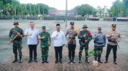 Bupati Gresik Pimpin Upacara Pembukaan Program TMMD ke-128, Fokuskan RTLH, JPD, dan JUT