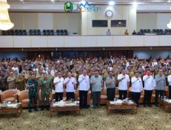 BUPATI MAGETAN HADIRI RAKORNAS MITIGASI MUSIM KEMARAU DALAM UPAYA SWASEMBADA PANGAN BERKELANJUTAN
