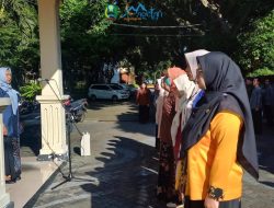 Semangat Kartini Warnai Apel Pagi Setdakab Magetan