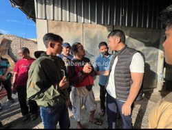 Bupati dan Kapolres Tinjau Pasar Baru Yang terdampak Kebakaran