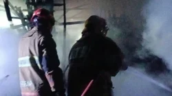 Gudang Kayu Milik Warga Kediri Ludes Terbakar, Kerugian Mencapai Rp50 Juta