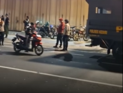 Polsek Ngasem Amankan Puluhan Pemuda Saat Patroli Gabungan HUT Persik ke-76