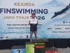 POSSI Kabupaten Kediri Raih 14 Medali di Kejurda Finswimming Jatim 2026
