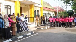 Olahraga Bersama dalam Rangka Memperingati HUT ke 46 Yayasan Kemala Bhayangkari.