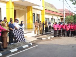 Olahraga Bersama dalam Rangka Memperingati HUT ke 46 Yayasan Kemala Bhayangkari.