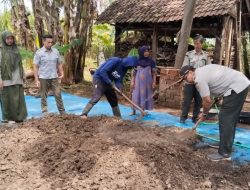 Poktan Gunung Sari Lima Desa Gunung Tugel Dilatih Produksi Pupuk Organik Mandiri Murah