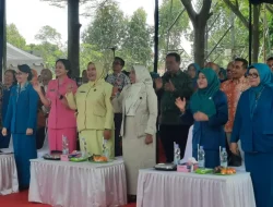 Ketua Bhayangkari Kediri Hadiri Puncak HKG PKK ke-54, Dorong Pendampingan Keluarga Desil 1-4